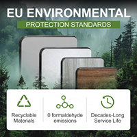 Casiers de vestiaire de salle de sport Cartmay durables et de haute qualité en HPL, armoires de rangement compactes en stratifié phénolique avec bancs
