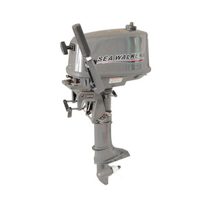 Marine 2 Stroke 6 Motor Gasoline Powered Single Cylinder Air Cooled Boat Engine for Inflatable Boats Yacht - Product Image 5