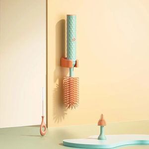 Cepillo de Silicona para Biberones al por Mayor, Juego de Limpieza de Chupetes y Vasos para Bebés con Rotación de 360 Grados y Batería de Litio de 1200 mAh - Product Image 2