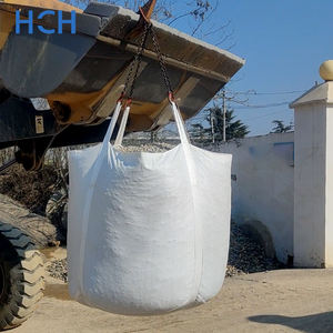 コニカルボトムスーパーサックFIBCバッグ通気性PPビッグバッグ容量1000kg 1500kg 4ループ + コニカルボトム工場直販 - Product Image 3