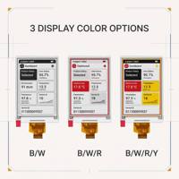 4.26 4 Inci IP67 -15 ℃   sampai 40 ℃   Operasi Layar E-Ink Warna E-Paper Tampilan E-Paper Warna E-ink