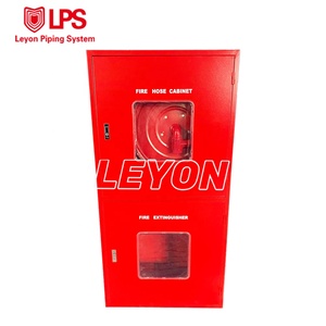 Armoire à Tuyaux d'<span class=keywords><strong>Incendie</strong></span> Leyon à Double Porte, Compartiment Enrouleur de Tuyau Intégré, Armoire de Protection <span class=keywords><strong>Incendie</strong></span> Verrouillable - Product Image 1