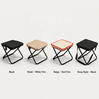 Chaise de camping pliable portable, siège de pique-nique, mobilier d'extérieur léger avec sac de rangement pour le camping, la plage et les voyages