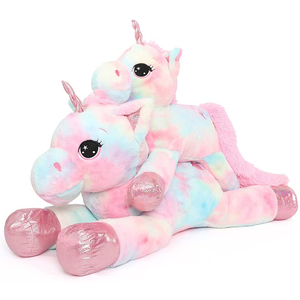ตุ๊กตายูนิคอร์นน่ารัก ของเล่นตุ๊กตาหนานุ่ม ของขวัญสำหรับเด็กผู้หญิง หมอนตุ๊กตายูนิคอร์น - Product Image 6