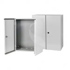 Manufactory Cold-rolled Steel Wall Mounting Enclosure with Waterproof Hat Meter Box Metal Electric Cabinet