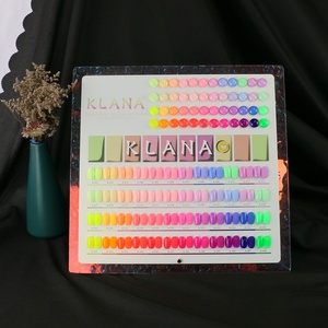 KLANA Colle à ongles en gel UV personnalisée OEM ODM qui brille dans le noir, 36 couleurs, gel de résine lumineux avec étiquette privée - Product Image 2