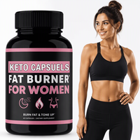 Capsules BHB Keto Véganes Halal pour Régime, Pilules Brûle-Graisse, Complément Minceur Rapide, Brûleur d'Énergie Naturelle, Capsules BHB Keto pour la Nuit