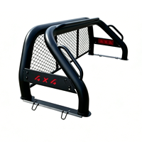 Portaequipajes de Acero Inoxidable Negro para Mitsubishi L200/Triton/NP300 Colorado FJ Cruiser para Isuzu Pajero/Navara