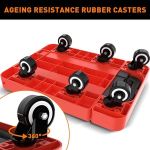 <span class=keywords><strong>200kg</strong></span> भारी शुल्क तह बोरी ट्रक औद्योगिक गोदाम गाड़ी हाथ ट्राली Foldable मंच गाड़ी - Product Image 2