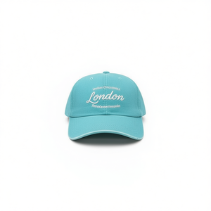 Casquette de baseball en coton lavé brodée London, 6 panneaux, réglable, unisexe, décontractée, 58-60 cm, 32143 - Product Image 2