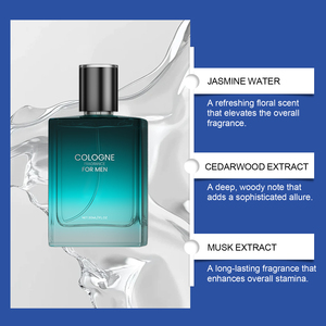 Cologne pour homme AMZ, taille standard, parfum longue durée aux notes superposées, design portable, dégage un arôme captivant - Product Image 3