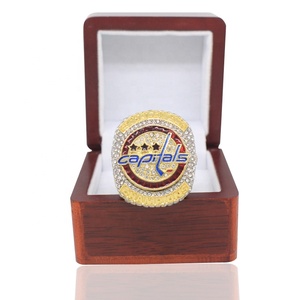 Hot Sale 2018 Washington Capitals Meisterschaft sring Eishockey liga Sport ring Trendy vergoldeter klassischer Legierung schmuck ring - Product Image 4