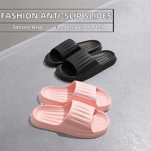 Chinelos de EVA de Moda para Primavera, Otoño y Verano, con Punta Abierta, para Interiores, Baño, Antideslizantes, Ligeros, para Mujer - Product Image 2
