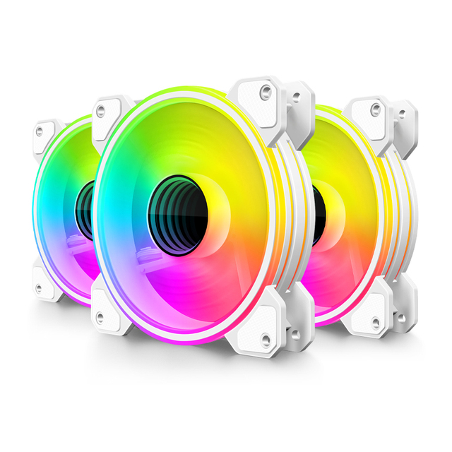 COOLMOON Wholesale Direct Sales Casing Fan ARGB Support PWM Cheap PC Case Fans OEM High Quality Gaming Computer Fan 120mm