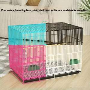 Vente en gros de fil métallique pour animaux de compagnie argent noir <span class=keywords><strong>Cage</strong></span> pour perroquets à oiseaux <span class=keywords><strong>Cage</strong></span> pour petits perroquets d'extérieur à vendre Maison pour animaux de compagnie - Product Image 5