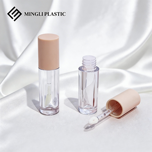 Botol <span class=keywords><strong>Lip</strong></span> <span class=keywords><strong>Gloss</strong></span> bulat 2.5ml, botol kosong plastik besar dengan kotak dan Logo, harga promosi - Product Image 1