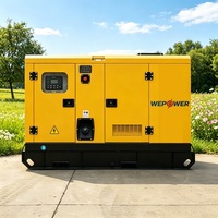 Générateur diesel mobile à châssis ouvert super silencieux 50kVA 60kW 75kVA 80kW 100kVA 150kVA 200kVA 2050kVA pour pompe à eau agricole