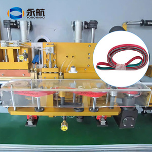 Yonghang T5pu <b>Red</b> Rubber Toothed Timing <b>Belt</b> 5mm Pitch Nonstandard For Manufacturing Plant OEM - Product Image 3