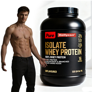 Isolare la polvere di proteine del siero di latte Logo personalizzato all'ingrosso reintegra la nutrizione costruisci l'energia muscolare Booster proteine del siero di latte in polvere per lo Sport - Product Image 1