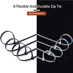 7.5×300mm セルフロック式 プラスチックナイロンケーブルタイ 環境に優しい 家庭用・倉庫保管用 - Product Image 6