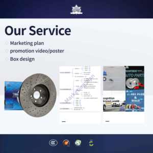 Disque de frein haute performance pour pièces automobiles, pour l'avant et l'arrière des voitures <span class=keywords><strong>Yamaha</strong></span>, Geely, Haval <span class=keywords><strong>H5</strong></span>, Volvo, Hilux, Promax, chargeuse sur pneus - Product Image 4