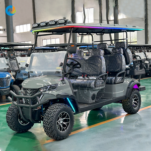 Robetaa Nouveau Modè<span class=keywords><strong>le</strong></span> 2026 pour Usine Exclusive, Chariot de <span class=keywords><strong>Golf</strong></span> Électrique à Six Places, Bus Touristique, Chariot de Club, Chariot de Chasse - Product Image 4