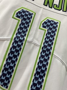 Vente en gros Seattle Stitched # 11 Smith-Njigba # 10 Kupp # 12 ventilateurs # 21 Witherspoon # 3 Maillots de football américain Emmanwori - Product Image 4