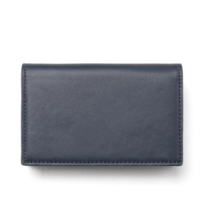 Lật Bìa Màu Xanh Sang Trọng Thương Hiệu Chủ Thẻ Trường Hợp Tinh Tế Phụ Nữ 'Túi Xách Mềm Đồng Xu Ví Công Ty Kỷ niệm Quà Tặng Khuyến Mãi - Product Image 5