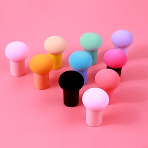 Spugna per Trucco a Forma di Fungo, Assorbente, Uso Umido e Asciutto, Multicolore - Product Image 2