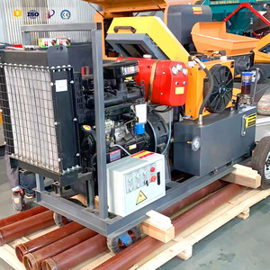 Bomba De Concreto De Estrutura De Edifício Secundária Inclinada Horizontal Pequena Bomba De Transporte De Concreto Para Venda - Product Image 2