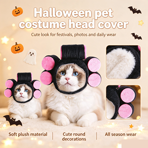 Chapeau <span class=keywords><strong>pour</strong></span> animaux de compagnie mignon et original, bandeau de cosplay <span class=keywords><strong>pour</strong></span> chats et petits chiens, idéal <span class=keywords><strong>pour</strong></span> les fêtes et les photos - Product Image 6