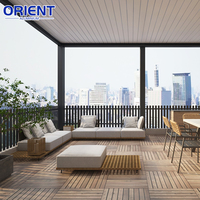 Offre Spéciale de haute qualité taille personnalisée étanche extérieur clôture en aluminium de confidentialité pour la maison clôture de la vie privée