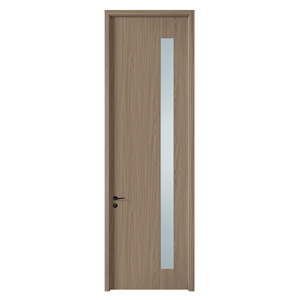 Bahan kayu lapis desain Modern tugas berat tahan air pintu Interior kayu Solid tidak dicat untuk rumah kamar tidur - Product Image 2