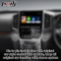Lsailt Wireless Carplay Android Auto Interface Box pour Toyota Land Cruiser LC200 VXR GXR Sahara Support Mirror Link