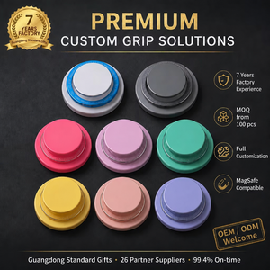 แหวนแม่เหล็กติดโทรศัพท์แบบ OEM แข็งแรงพิเศษ, บางเฉียบ 360 องศา °   ขาตั้งตั้งโต๊ะแบบพับได้สำหรับไอโฟน แอนดรอยด์ ที่วางโทรศัพท์ในรถยนต์ - Product Image 1
