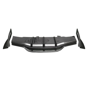 Diffuseur de pare-chocs en fibre de carbone style PSM pour Mercedes Benz Classe C W205 C63, kit carrosserie pour W205 C63 S 2 portes - Product Image 2