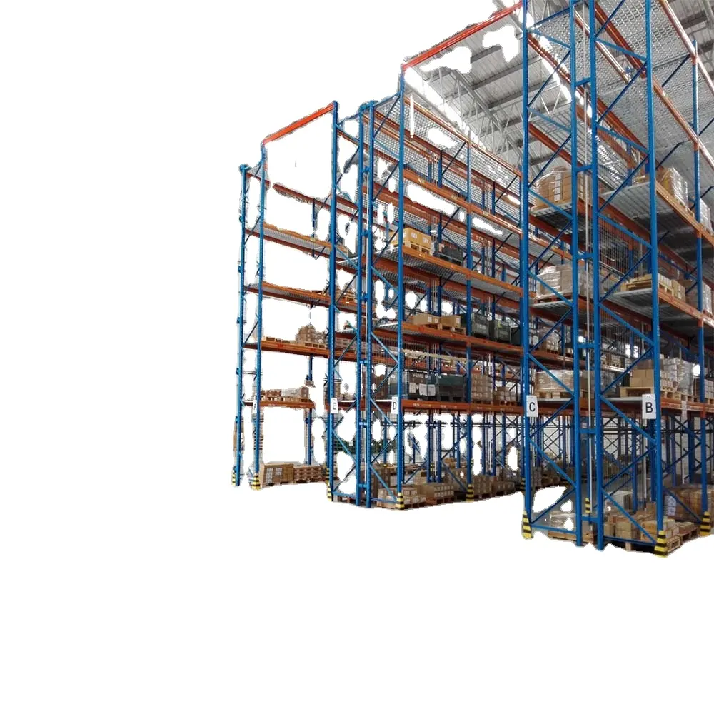 Adjustable Heavy Medium Duty Industrial Warehouse Selective Metal Steel Storage Pallet Rack