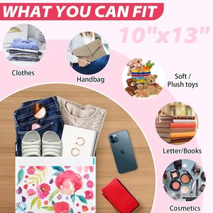 <span class=keywords><strong>Sac</strong></span> d'expédition en polyéthylène à imprimé floral aquarelle, imperméable et résistant aux déchirures, pour l'e-commerce et la logistique - Product Image 4