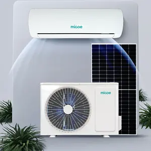 Micoe Home Appliances Solar Hybrid Air Conditioner CE Certified Solar Grid Powered Air Conditioner 1hp 1.5hp 2hp 3hp