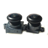 Objectif fisheye ultra grand angle OKSEE 1,8 mm F2.0 200, étanche IP69K, résolution 4MP, caméra de recul pour voiture, camion, bus, véhicule