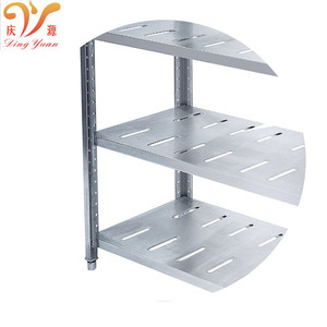 Étagères à <span class=keywords><strong>cadre</strong></span> en acier inoxydable à 3 couches pour cuisine intérieure, hôtel, restaurant commercial - Product Image 3