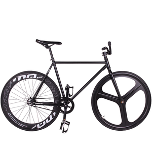 Bicicleta de Carreras Clásica de Piñón Fijo 700C, Cuadro de Fibra de Carbono, Una Velocidad, Estilo Libre, Pista Plana - Product Image 3