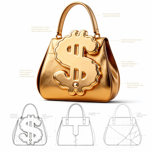 Sac à main Ita personnalisé, bandoulière réglable et poche sécurisée dédiée pour vos objets de valeur - Product Image 3