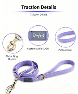Premium Luxury <b>Leather</b> Dog Training Collar Soft Comfort Multi-Color Design Adjustable Pet Collar for S M L Dogs - Product Image 5