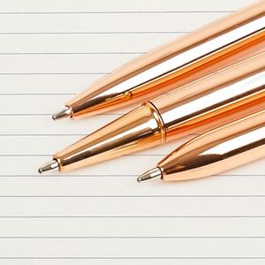 New Design <b>Pretty</b> Metal Customized Logo Writing Smoothly Black Ink Ballpoint <b>Pen</b> - Product Image 4