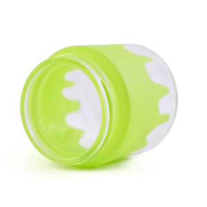 Venta al por mayor asequible muchas formas de boca ancha de lados rectos frascos de vidrio transparente para velas lociones - Product Image 5