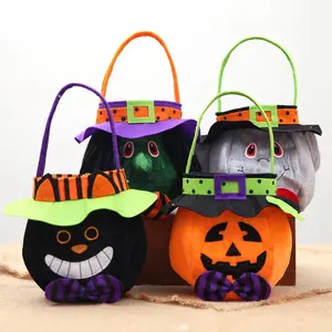 Halloween kustom tas multi-gaya permen biskuit hadiah tas harga trik kejutan atau suguhan Halloween dekorasi labu tas tangan