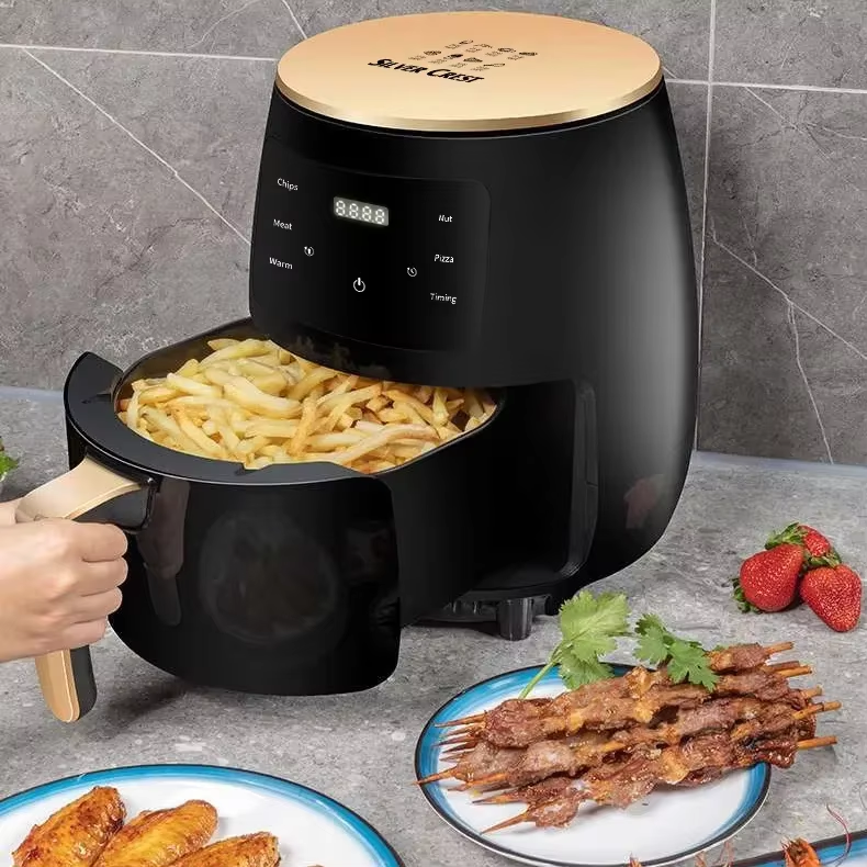 Smart Kitchen Appliances 4.5L 1400W Touch Screen Multifunction Home Use No Oil Air Fryer