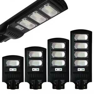 Kit complet de lampadaire solaire avec lampe à LED Batterie au lithium et panneau solaire IP65, matériel de montage inclus - Product Image 2