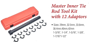 Tự Động Công Cụ Sửa Chữa 12Pcs Thạc Sĩ Bên Trong Tie Rod Công Cụ Loại Bỏ <span class=keywords><strong>Kit</strong></span> Với 12 Miếng Crowfoot Adapter - Product Image 5